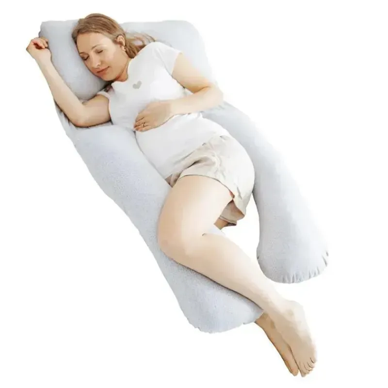 babymoov__almofada_de_mat_SKUvxjpvkmS_1.webp Babymoov - Almofada de maternidade XXL B.Love, almofada corporal orgânica premium para gravidez, cinza Outlet