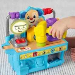 Fisher-Price Banco de ferramentas de aprendizagem ocupado , multicolorido Outlet