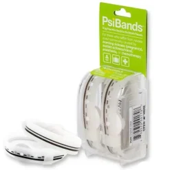 Psi Bands Bandas Psi - Pulseiras de acupressão para alívio de náuseas, cristalinas Clearance