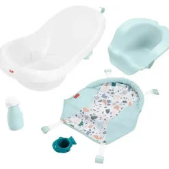 Fisher-Price Banheira 4 em 1 Fisher Price - Banheira Sling 'n Seat Best