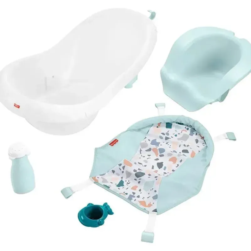 banheira__em__fisher_pric_SKUWIKDllkz_6.webp Fisher-Price Banheira 4 em 1 Fisher Price - Banheira Sling 'n Seat Best
