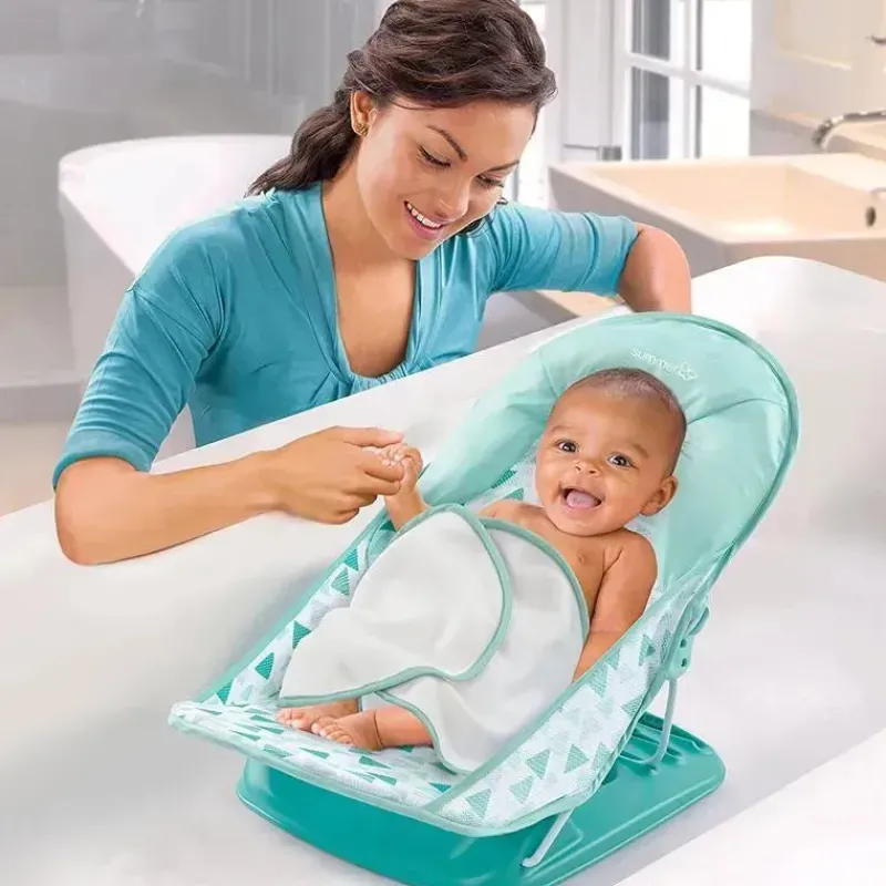 banho_infantil_deluxe_de__SKUXUspVCEx_1.webp Summer Infant Banho Infantil Deluxe de Verão - Triângulo Verde Sale
