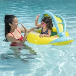 Swimways Barco de bebê Pinkfong Baby Shark Sun Canopy com música Discount