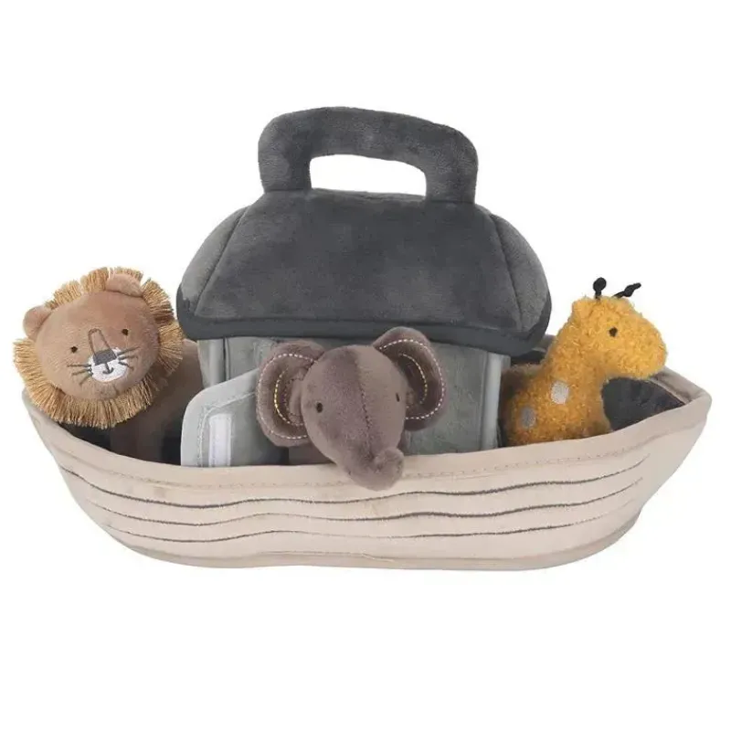 barcoarca_interativo_de_p_SKU4n0HoqTZ_0.webp Lambs u0026 Ivy Barco/arca interativo de pelúcia Lambs & Ivy Baby Noah com brinquedos de bicho de pelúcia Online