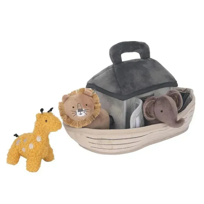 barcoarca_interativo_de_p_SKU4n0HoqTZ_1.webp Lambs u0026 Ivy Barco/arca interativo de pelúcia Lambs & Ivy Baby Noah com brinquedos de bicho de pelúcia Online