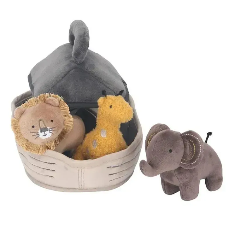 barcoarca_interativo_de_p_SKU4n0HoqTZ_4.webp Lambs u0026 Ivy Barco/arca interativo de pelúcia Lambs & Ivy Baby Noah com brinquedos de bicho de pelúcia Online