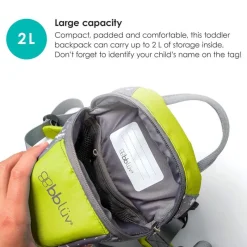 Bbluv - Päk (Lime) - Toddler Backpack With Rein Sale