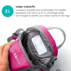 Bbluv - Päk (Pink) - Toddler Backpack With Rein Discount