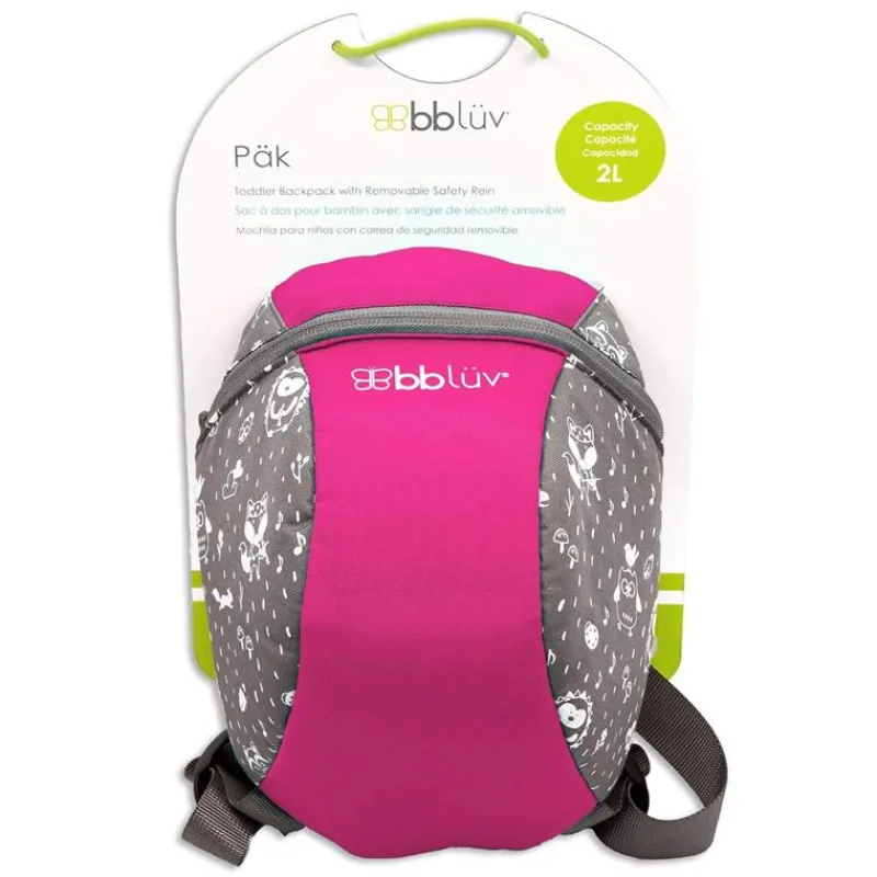 bbluv__pk_pink__toddler_b_SKUlXVDu7DH_3.webp Bbluv - Päk (Pink) - Toddler Backpack With Rein Discount