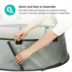 Bbluv Nidö - Tenda de viagem e lazer 2 em 1, cobertura divertida com proteção UV Clearance