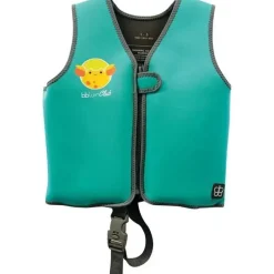 Bbluv Bblüv Näj - Colete de natação de neoprene evolutivo, Aqua Clearance