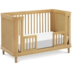 Million Dollar Baby Bebê de um milhão de dólares - Namsake Marin com bengala 3 em 1 berço conversível, mel | Cana de mel Online