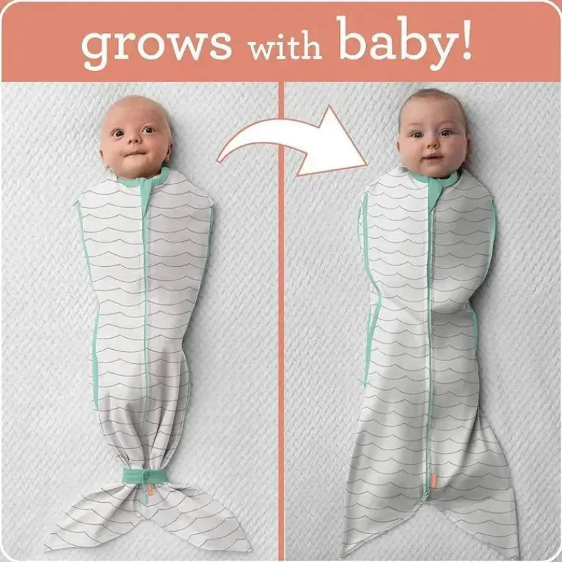 beb_de_vero__swaddleme_ro_SKUVOVUPo5O_6.webp Summer Infant Bebê de verão - SwaddleMe Room to Grow Pod, 0-6 meses, 1 pacote, Teal Waves Outlet