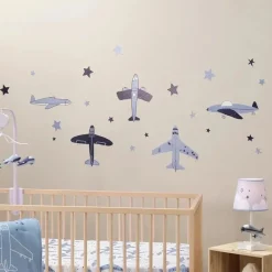Lambs u0026 Ivy Bedtime Originals - Adesivos de parede Little Aviator Outlet