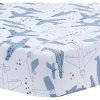 Lambs u0026 Ivy Bedtime Originals - Lençol de berço Little Aviator Outlet