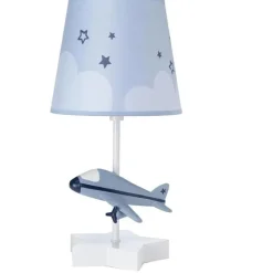 Lambs u0026 Ivy Bedtime Originals - Luminária Little Aviator com abajur e lâmpada Discount
