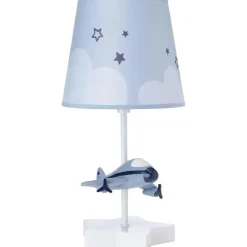 Lambs u0026 Ivy Bedtime Originals - Luminária Little Aviator com abajur e lâmpada Discount