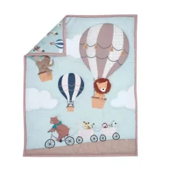 Lambs u0026 Ivy Bedtime Originals - 3Pk Up Up And Away Conjunto de Cama New