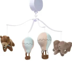 Lambs u0026 Ivy Bedtime Originals - Up Up And Away Musical Mobile Best