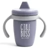 Bella Tunno - copo de canudinho feliz da garota chefe, roxo Best