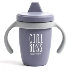 Bella Tunno - copo de canudinho feliz da garota chefe, roxo Best