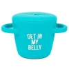 Bella Tunno - Get In My Belly Happy Snacker, Azul Fashion