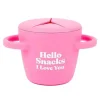 Bella Tunno - Hello Snacks Happy Snacker, Rosa Fashion