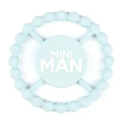 Bella Tunno - Mini Man Happy Teether, Light Blue Outlet