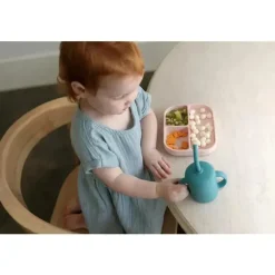 Bella Tunno - pacote Little Bites, conjunto de alimentação para bebês, 100% silicone de qualidade alimentar, castelo de confete Sale