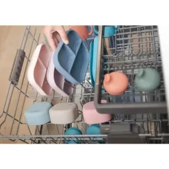Bella Tunno - pacote Little Bites, conjunto de alimentação para bebês, silicone 100% de qualidade alimentar, Magic Meadow Online
