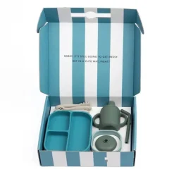 Bella Tunno - pacote Little Bites, conjunto de alimentação para bebês, 100% silicone de qualidade alimentar, mundo subaquático Online