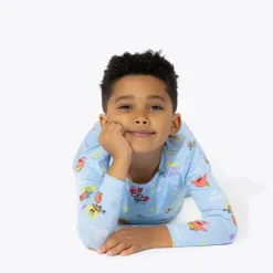 Bellabu Bear - Bob Esponja Calça Quadrada, Pijama Infantil de Bambu Good Vibes New