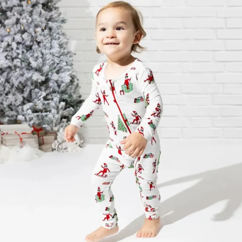 bellabu_bear__christmas_p_SKU5FYNBGWw_3.webp Bellabu Bear - Christmas Pajamas: The Elf On The Shelf Bamboo Sleepwear New
