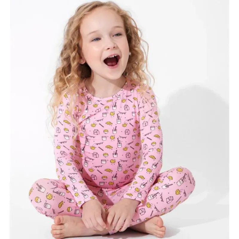 bellabu_bear__milk_and_co_SKUZq2hvHnX_4.webp Bellabu Bear - Milk And Cookies Pink Kids Bamboo Pajamas, 18-24M Hot