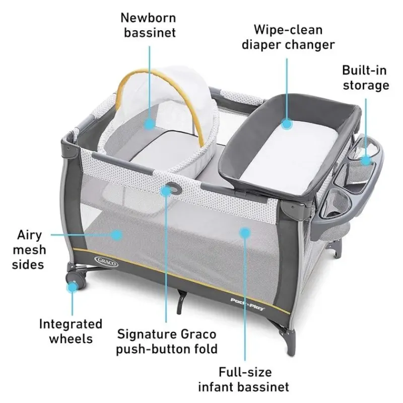 bero_graco_packn_play_car_SKUL6HE513r_1.webp Graco Berço Pack'n Play Care Suite Playard Clearance