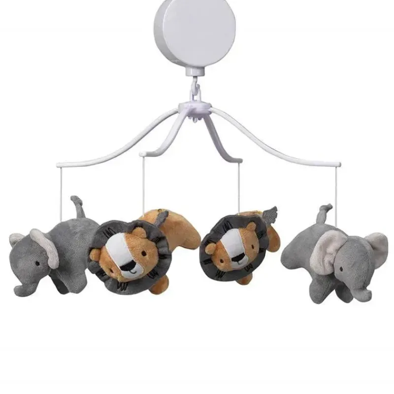 bero_musical_originals_pa_SKU9A7D9TS9_0.webp Lambs u0026 Ivy Berço Musical Originals para Dormir Selva Divertido Móbile, Leão/Elefante Clearance