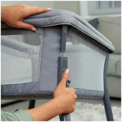 Chicco Berço Portátil Grey Baby Malha Hot