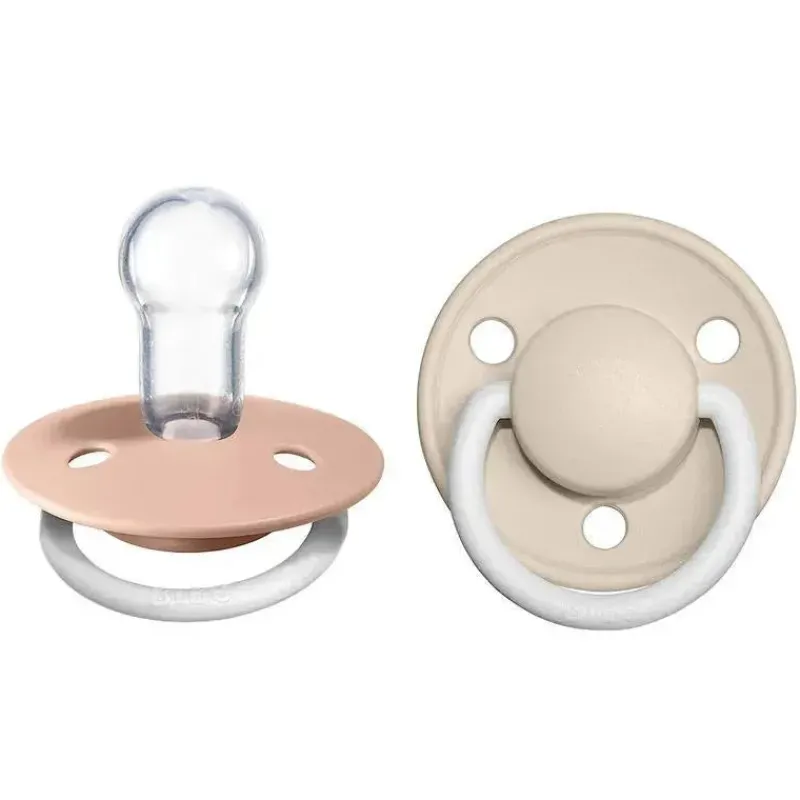 bibs__pk_de_lux_blush_nig_SKUA3HVP7ib_0.webp Bibs - 2Pk De Lux Blush Night/Baunilha Night Premium Chupeta, Tamanho Único Fashion