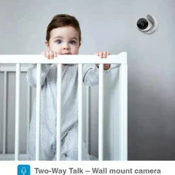 Black + Decker - Monitor de bebê de vídeo digital 4.3 com câmera Pan-Tilt-Zoom Online