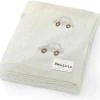 Bleu La La - 100% Luxury Cotton Receiving Swaddle Baby Blanket, Cars Cream Outlet