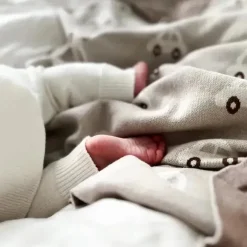 Bleu La La - 100% Luxury Cotton Receiving Swaddle Baby Blanket, Cars Cream Outlet