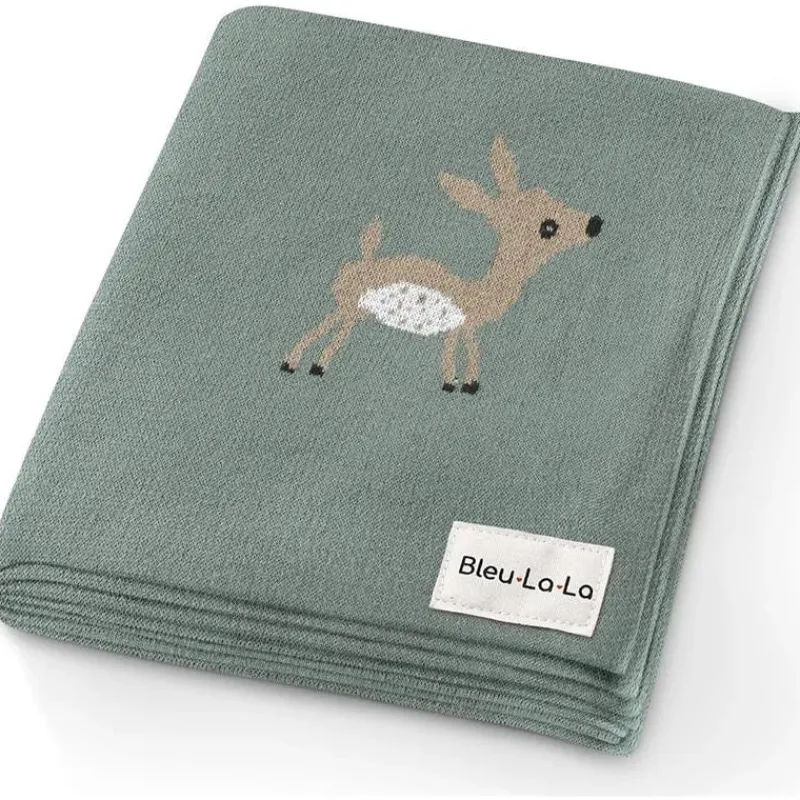 bleu_la_la___luxury_cotto_SKUgtvSd41F_0.webp Bleu La La - 100% Luxury Cotton Receiving Swaddle Baby Blanket - Deer Online