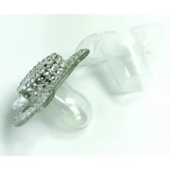 Bling Swarovski Crystal Pacifier Bling Swarosvski chupeta de cristal pérola com cristal transparente Discount