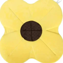 Blooming Bath Bloomingbath.com - Tapete de banho de flor de papoula - Almofada de banheira para pia para bebê, amarelo Sale