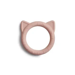 Mushie Blush Silicone Baby Mordedor Gato Brinquedo Blush Fashion