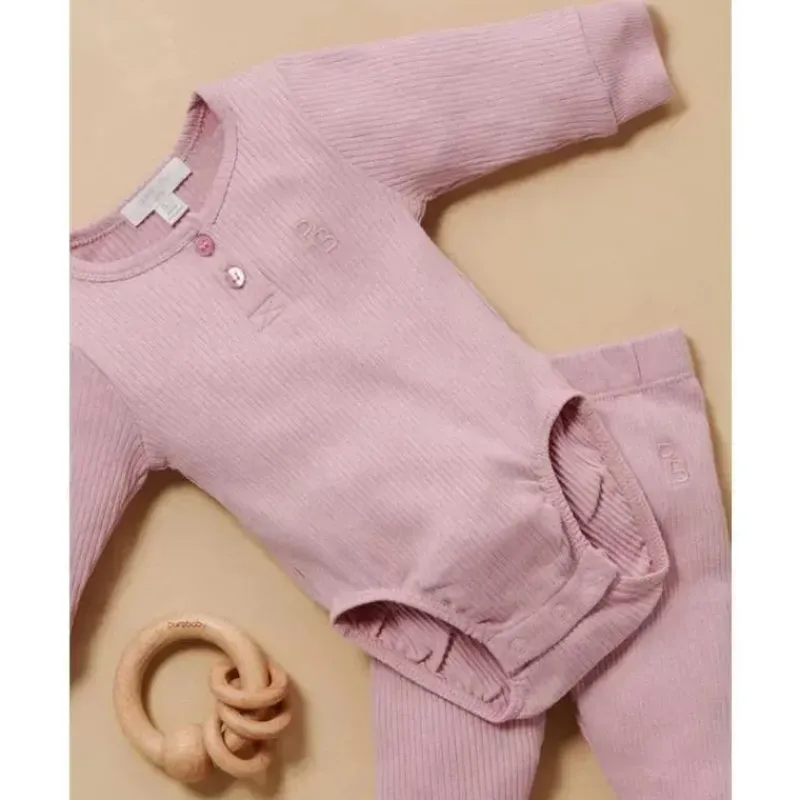 body_henley_de_manga_comp_SKU0WXaenHo_1.webp Pure Baby Body Henley de manga comprida - Baby Girl, Lavanda Fashion