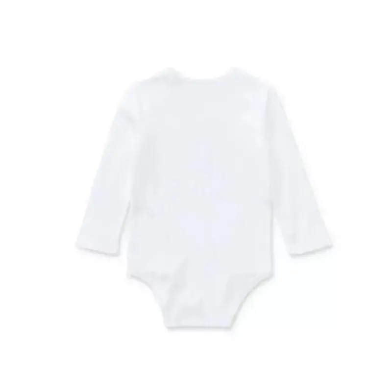 body_urso_polo_bordado_ra_SKUmD3oagMy_1.webp Ralph Lauren Body Urso Polo Bordado Baby - Menina, Branco Fashion