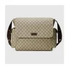 Gucci Bolsa de fraldas GG Plus Supreme, bege Discount
