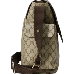 Gucci Bolsa de fraldas Supreme com trocador, bege Fashion