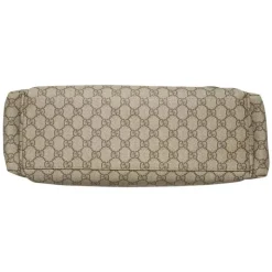 Gucci Bolsa de fraldas Supreme com trocador, bege Fashion